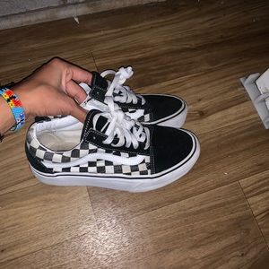 platform vans size 6.5 women’s